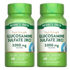 Nature's Truth Triple Glucosamine 3000mg Joint Support - 120 Capsules