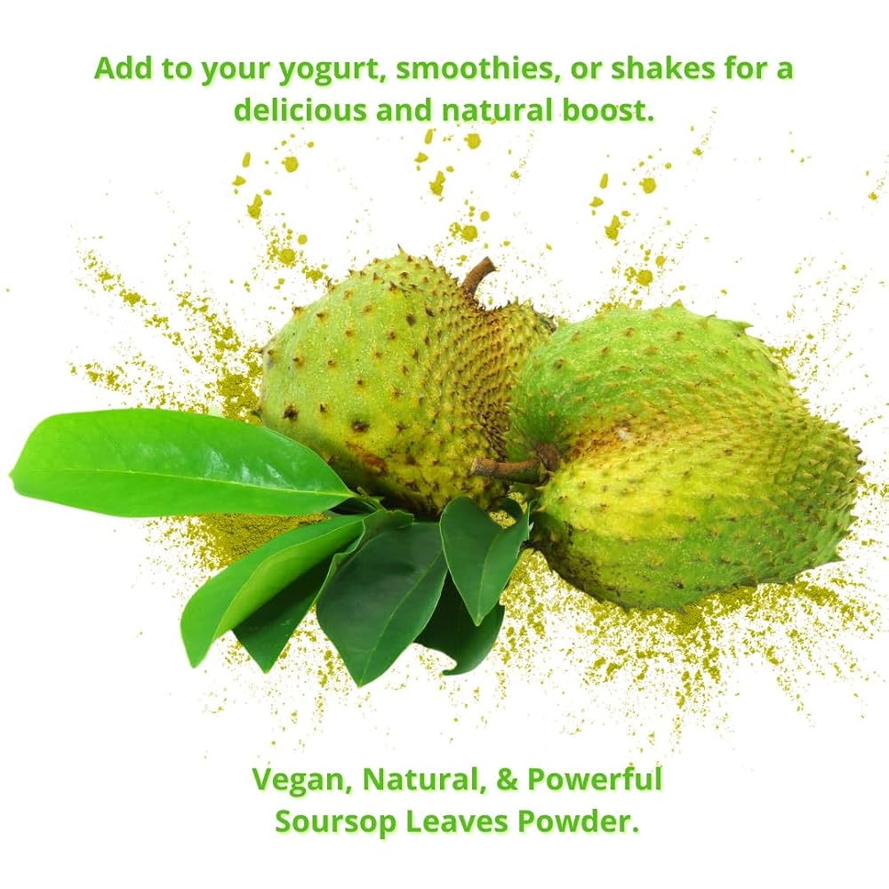 HERBALISTA Soursop Leaf Powder - 16 oz (453g) - image 3