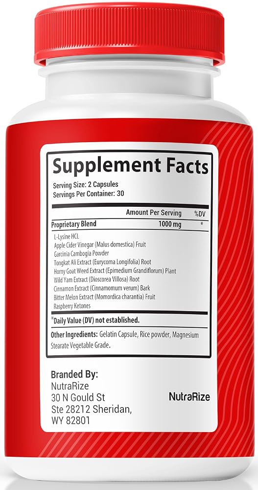 NutraRize Provaslim Capsules Weight Loss Support - 60 Capsules - image 2