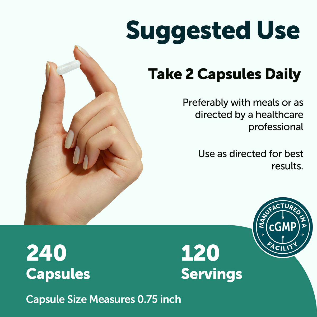 Micro Ingredients L-Tyrosine 1,000 mg - 240 Capsules - image 3