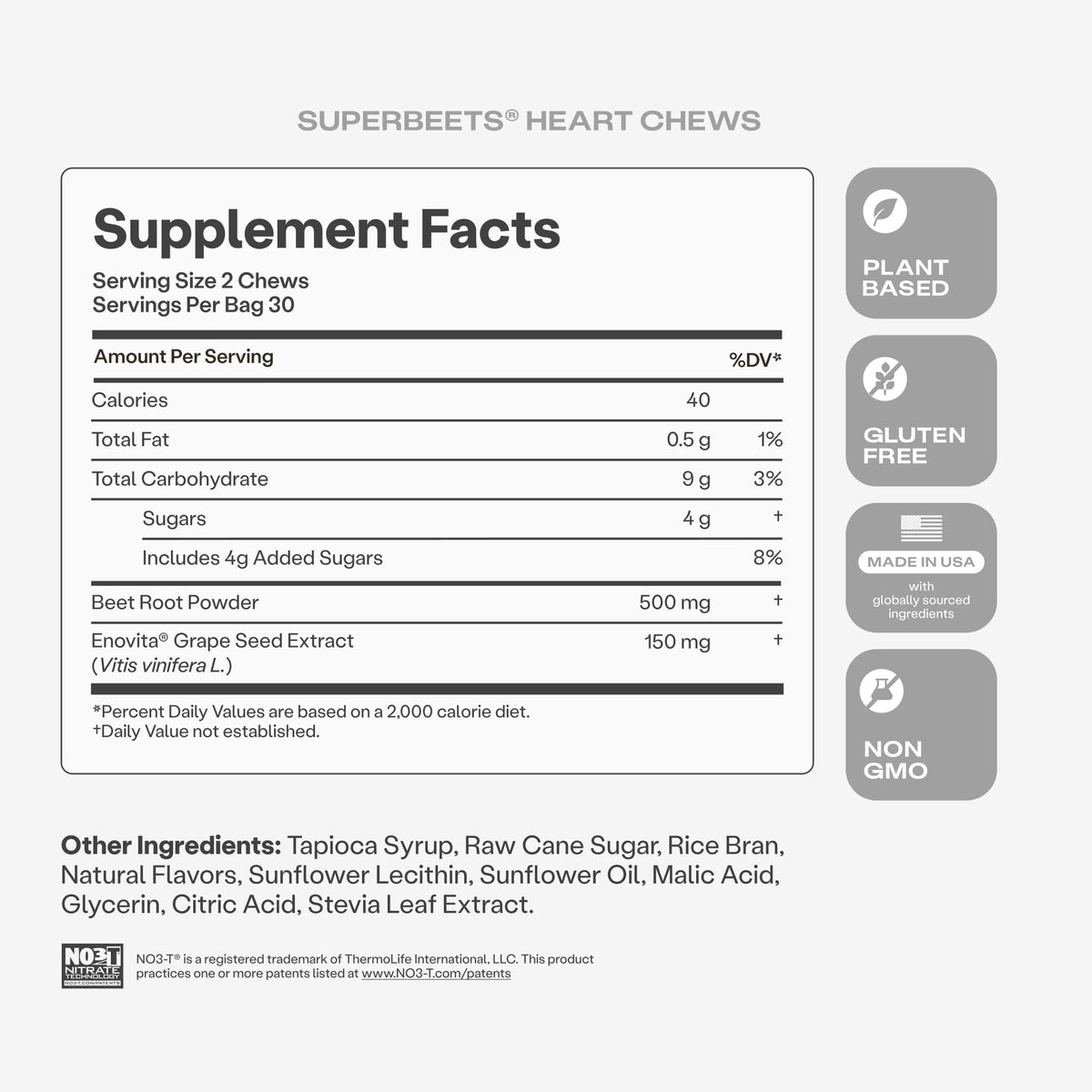 HumanN SuperBeets Heart Chews Pomegranate Berry - 60 Count - image 10