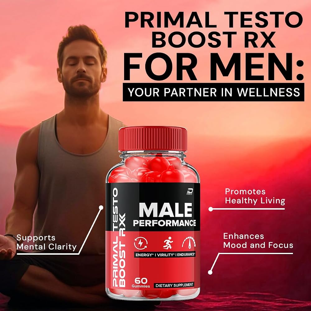 Indelo Primal Testo Boost RX ACV Gummies for Men - 120 Gummies - image 4