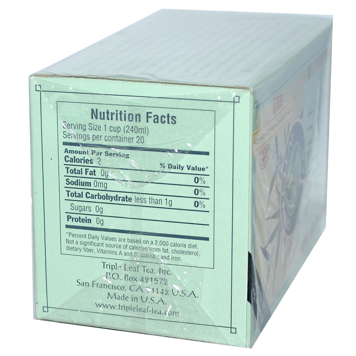 Triple Leaf Tea White Peony - 20 Tea Bags - image 2
