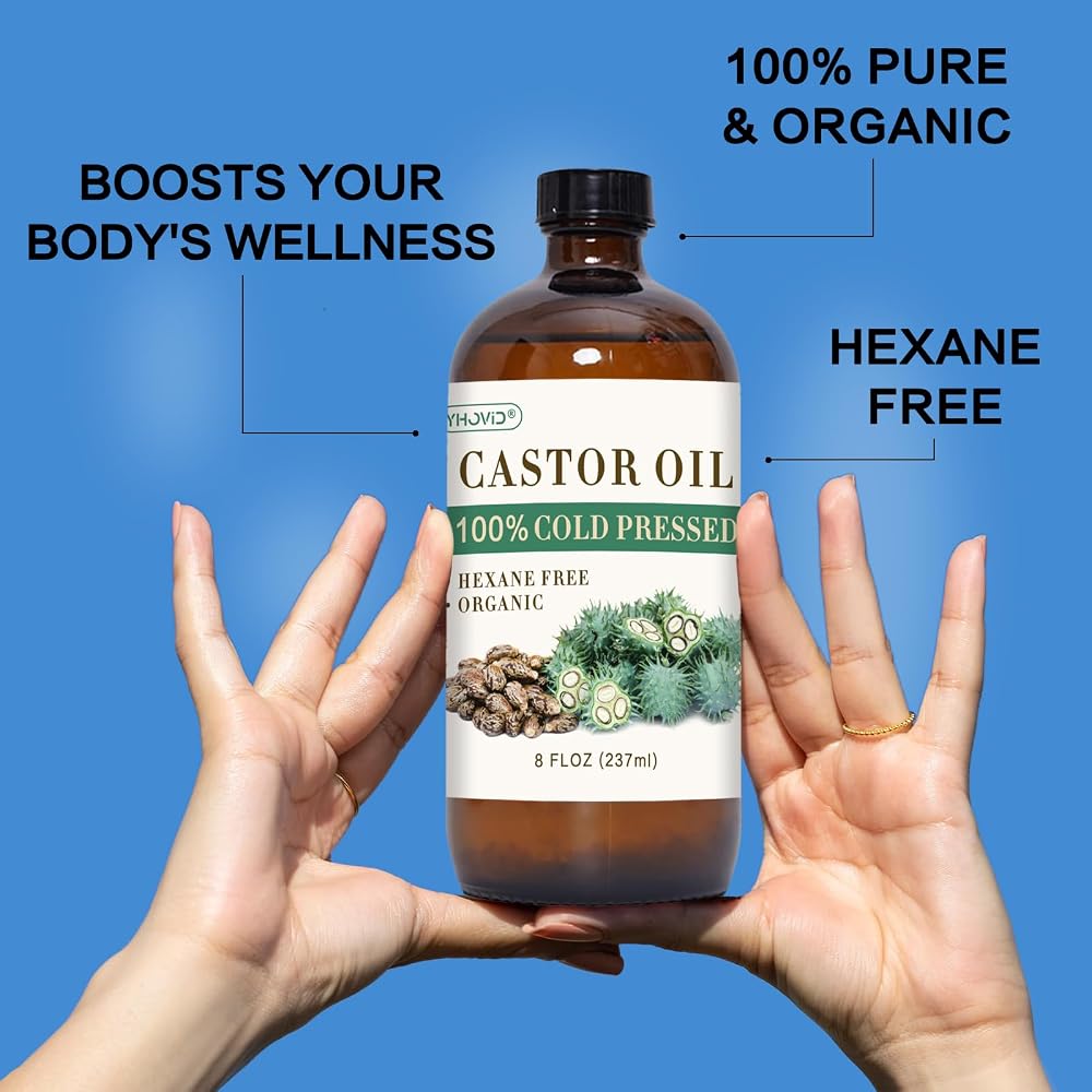 YHOVID 13 Pcs Castor Oil Pack Wrap - image 3
