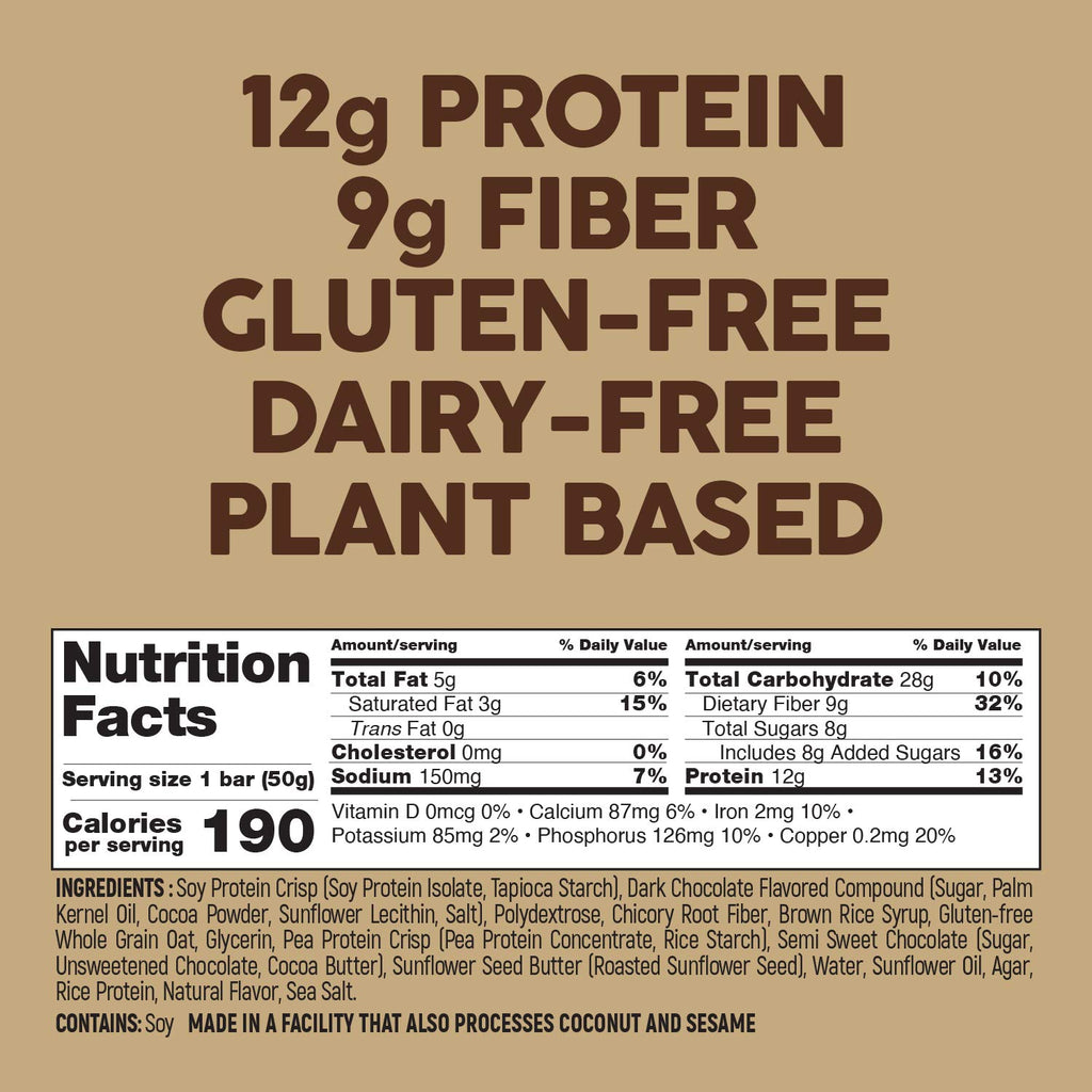 No Nuts! Chocolate Chip Protein Bars Nut-Free - 12 Count - image 7