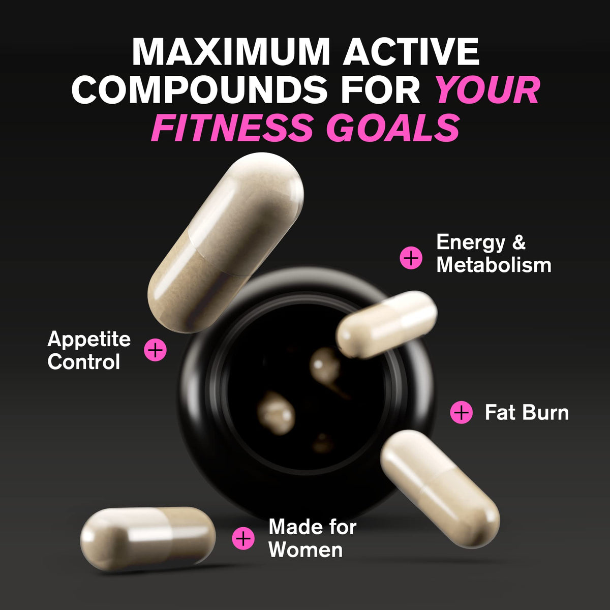 VitaRaw Women's Fat Burner Thermogenic Capsules - 60 Capsules - image 4