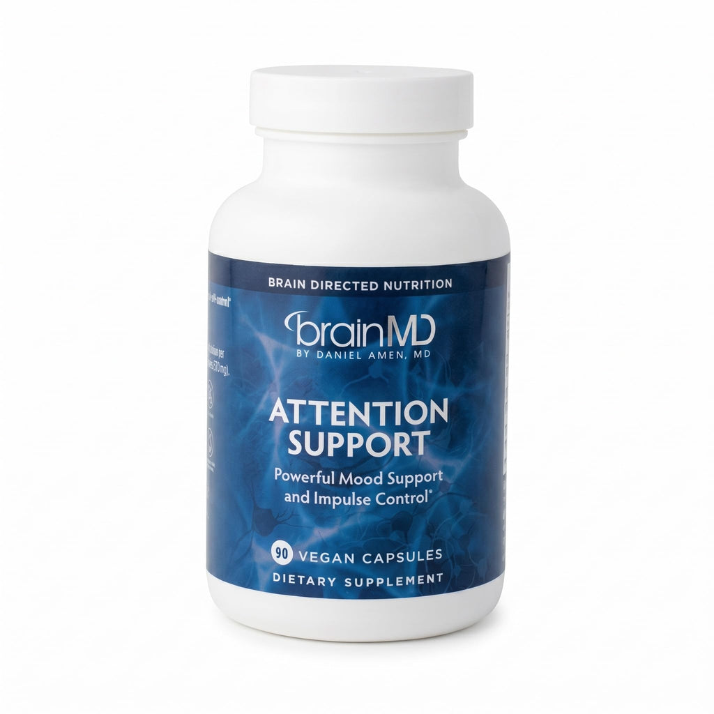 BrainMD Dr Amen Attention Support - 90 Capsules