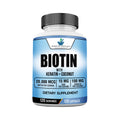 American Standard Supplements Biotin 20,000mcg with Keratin & Zinc