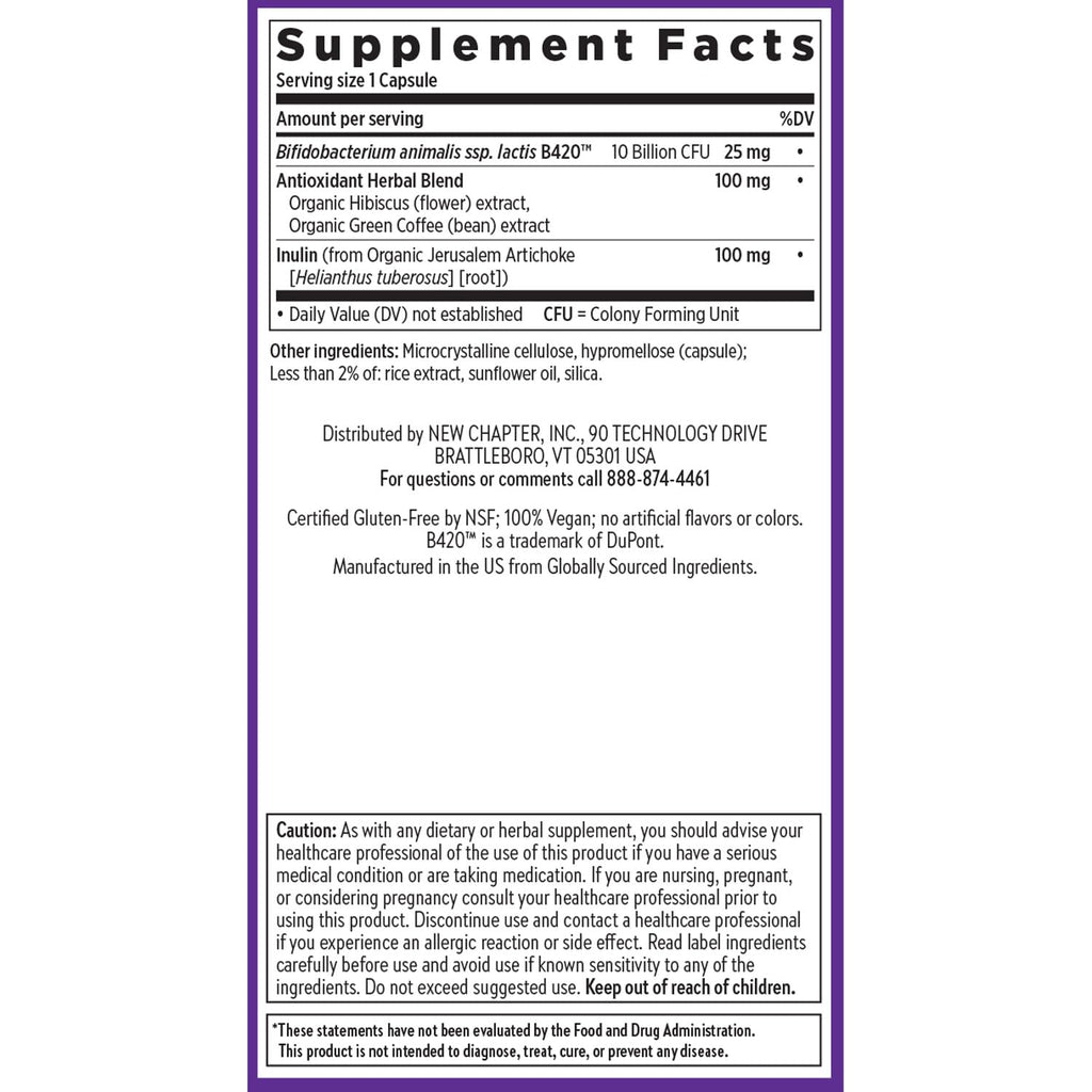 New Chapter Weight Management Probiotic - 30 Capsules - image 6