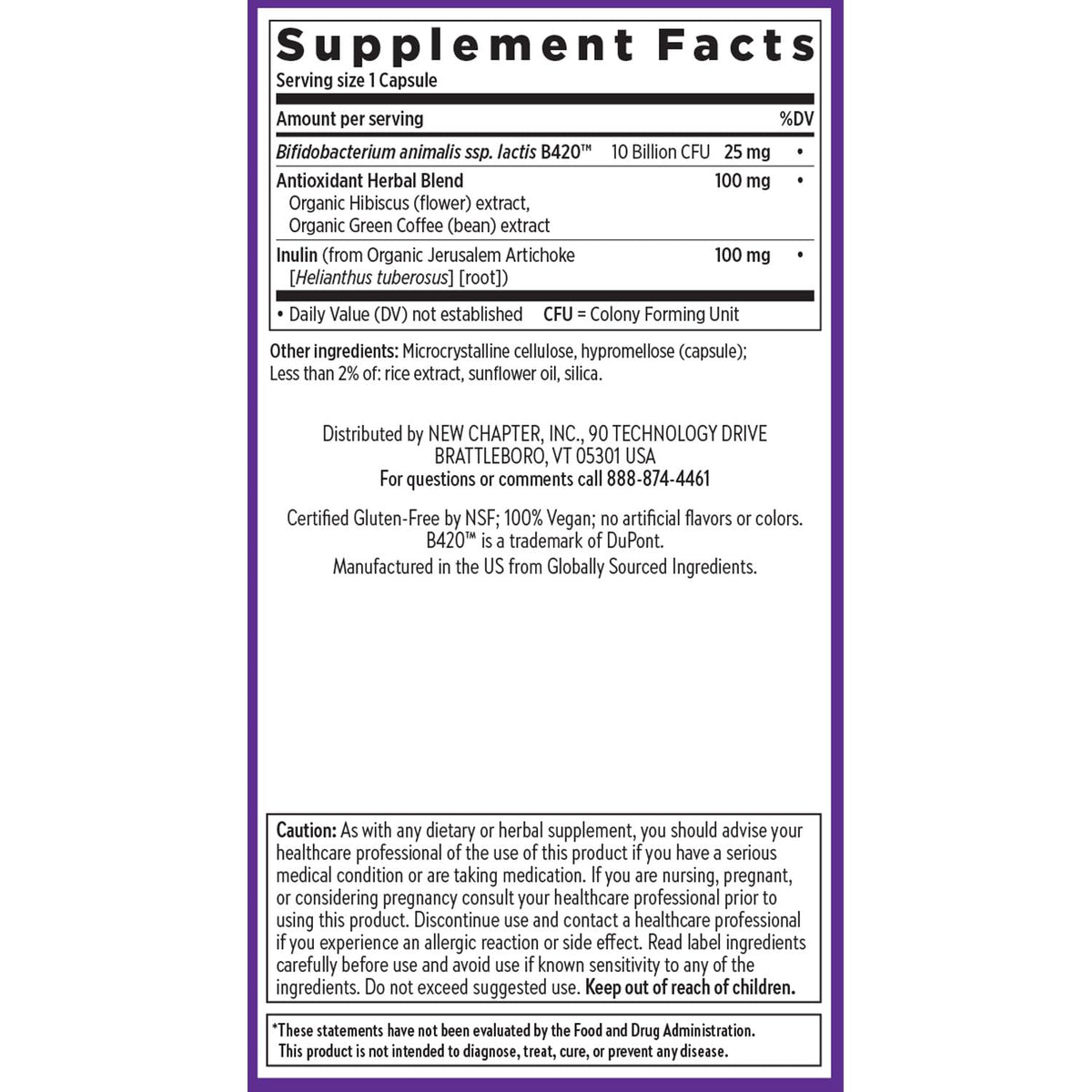 New Chapter Weight Management Probiotic - 30 Capsules - image 6