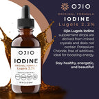Ojio Lugol's Iodine Solution 2% Liquid Drops - 6 Fl Oz - image 4