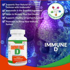 Spectra Vitamins Immune D Support Dietary Supplement - 60 Capsules - image 2