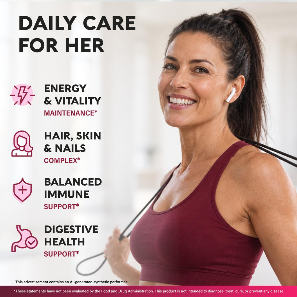 NUTRAHARMONY Multivitamin for Women 47-in-1 - 90 Capsules - image 2