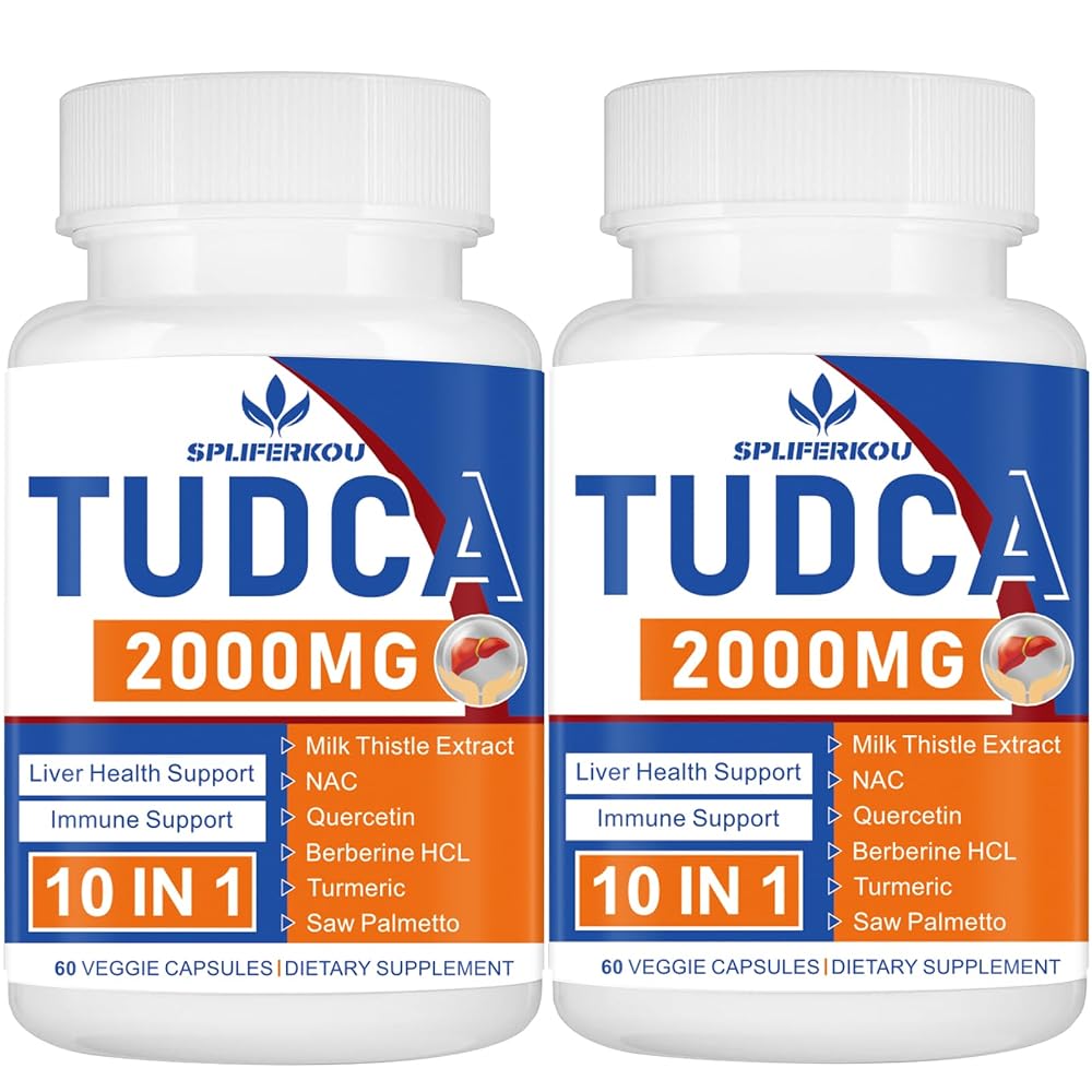 Spliferkou Tudca Liver Support Supplement 2000mg - 120 Capsules