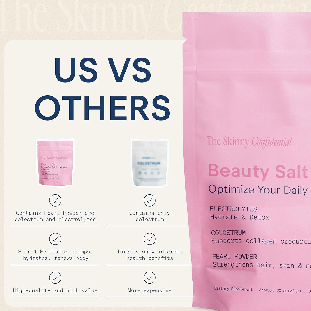 The Skinny Confidential Beauty Salt Hydration Powder - 30 Servings - image 5