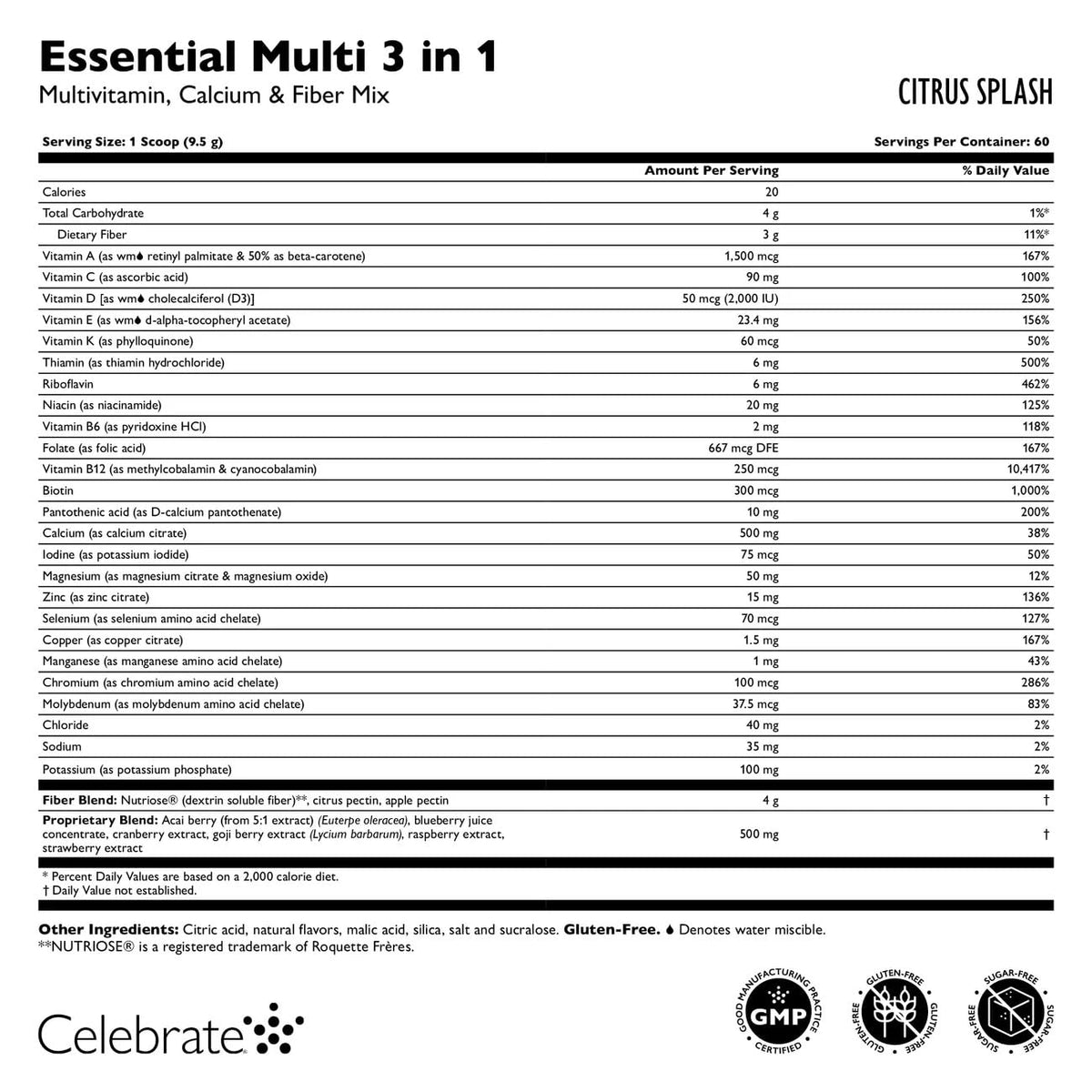 Celebrate Vitamins 3-in-1 Bariatric Multivitamin with Calcium Citrate - image 3