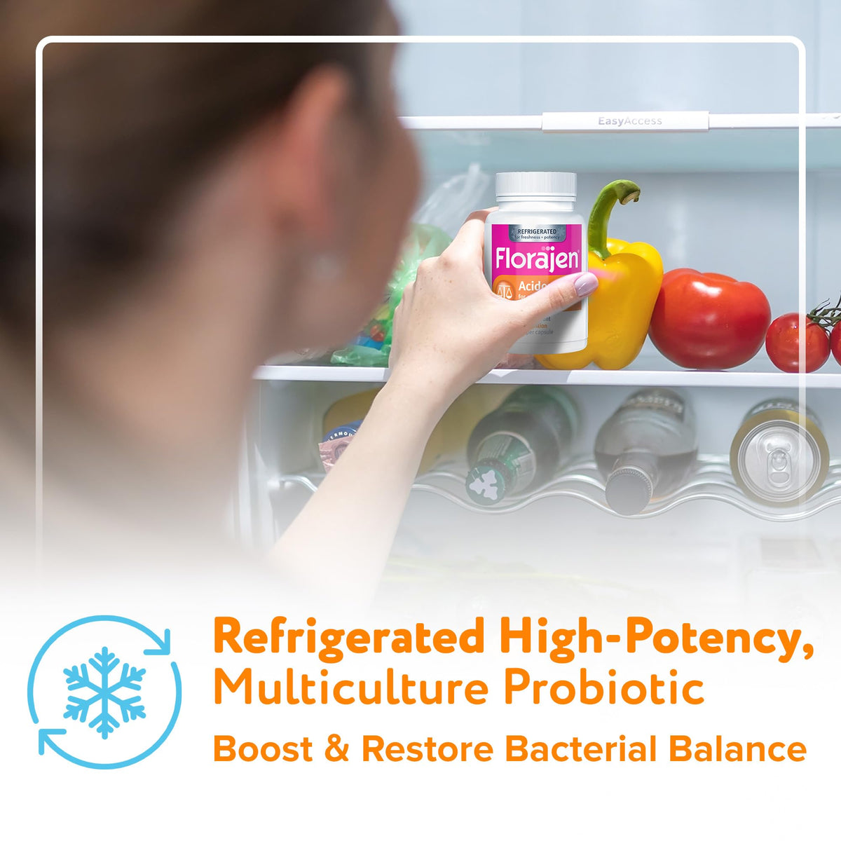 Florajen Acidophilus Probiotic - Extra-High Potency for Gut