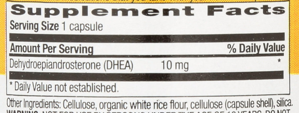 Country Life DHEA 10 mg - 50 Capsules - image 3