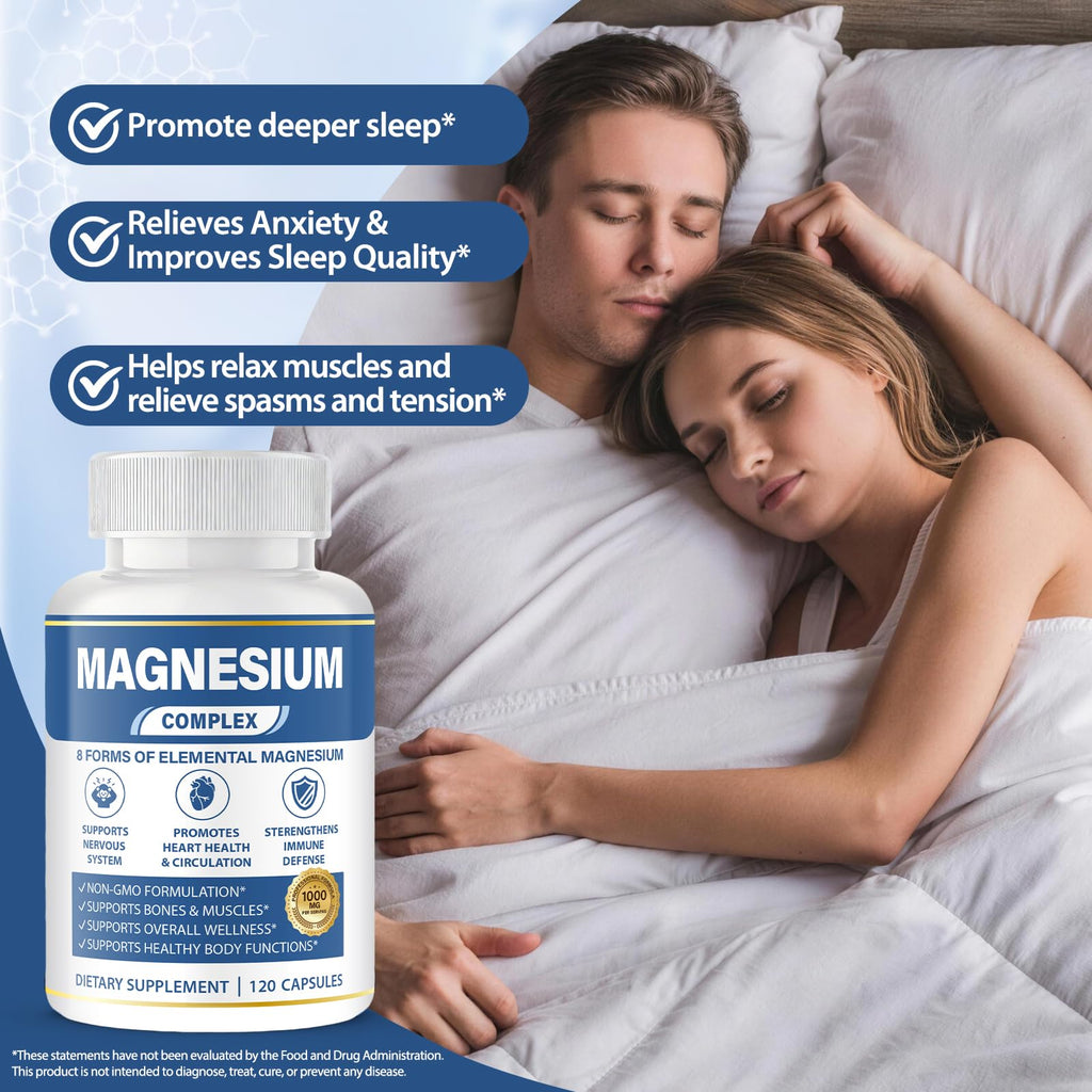 BOSNETHUINH Magnesium Complex 1000mg - 120 Capsules - image 4