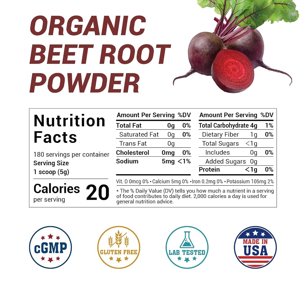 Luckycare Natural Beet Root Powder
