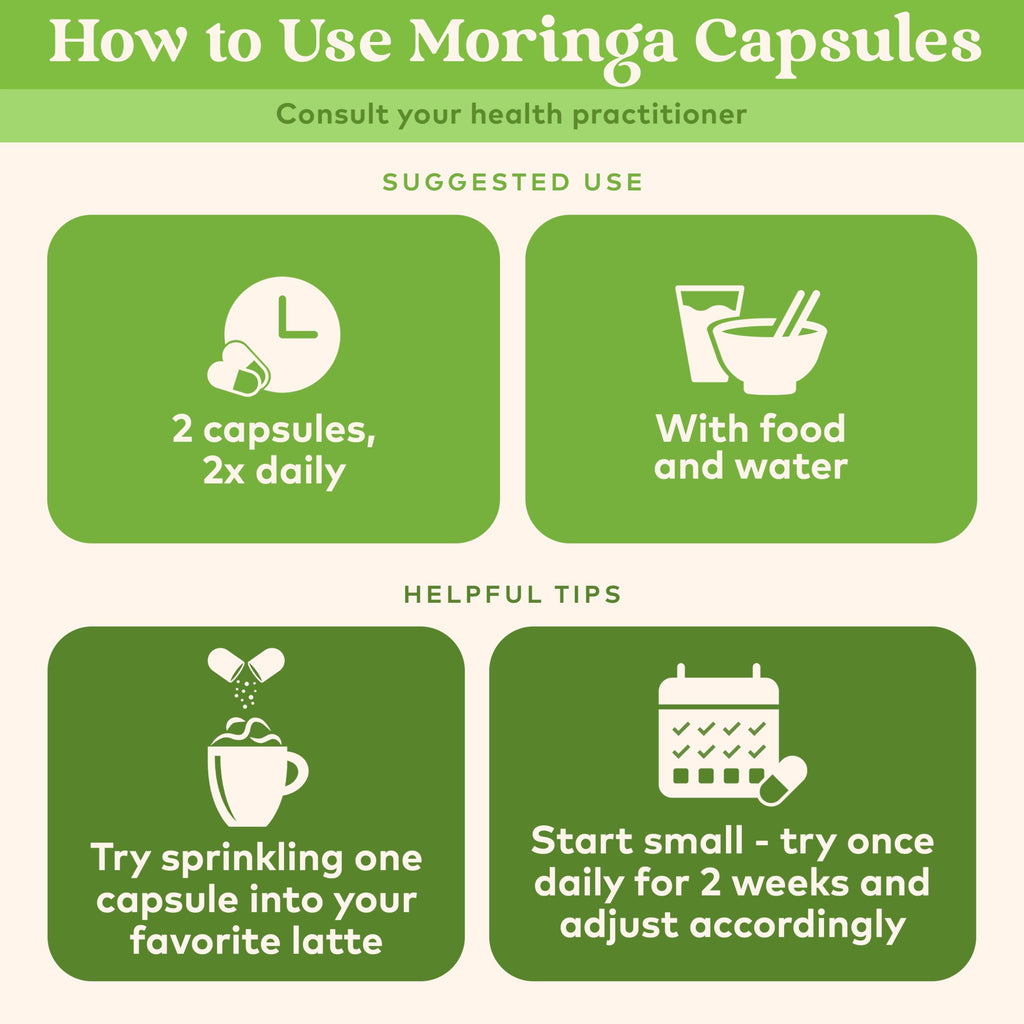Organic India Moringa Capsules Organic Supergreen - 90 Capsules - image 4