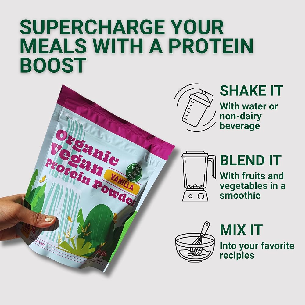 Sacred Lotus SunLife Organics Vegan Proteins