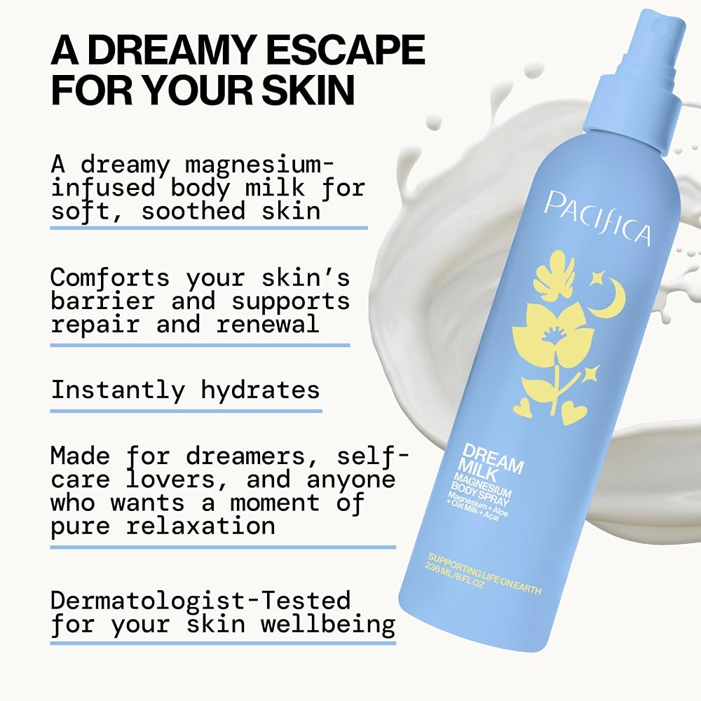 Pacifica Dream Milk Magnesium Spray for Sleep - 8 fl oz - image 4
