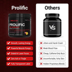 PEScience Prolific Pre-Workout Powder, Guava Pineapple Punch - 40 Scoops - image 4