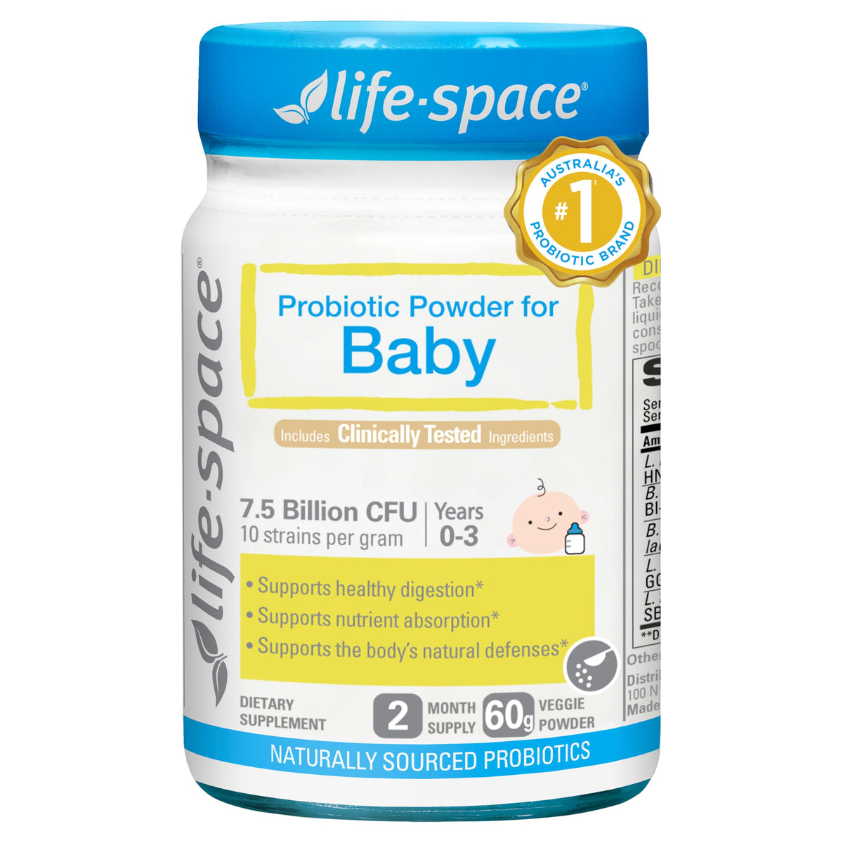 Life-Space Probiotic for Children 3-12 Years