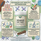 AlchePharma Advanced Gut Care Dietary Supplement