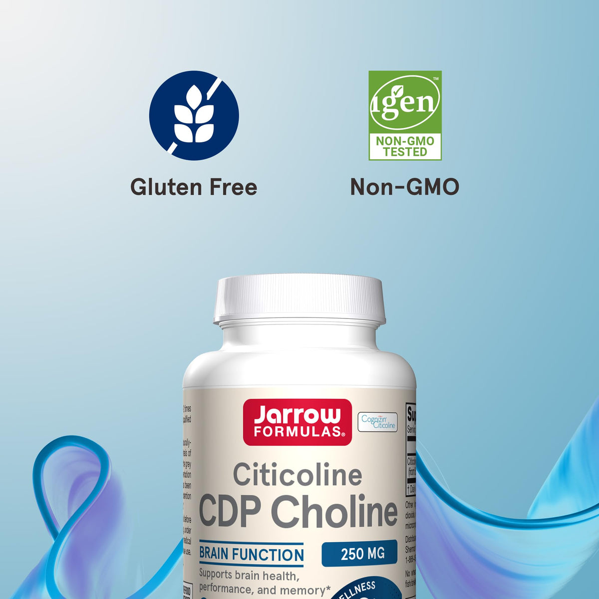 Jarrow Formulas Citicoline (CDP Choline) 250 mg - 60 Capsules