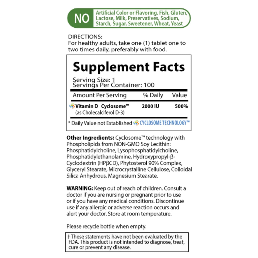 Nature's Essentials CoQ10 Supplement with Cyclosome - 100 Tablets - image 2