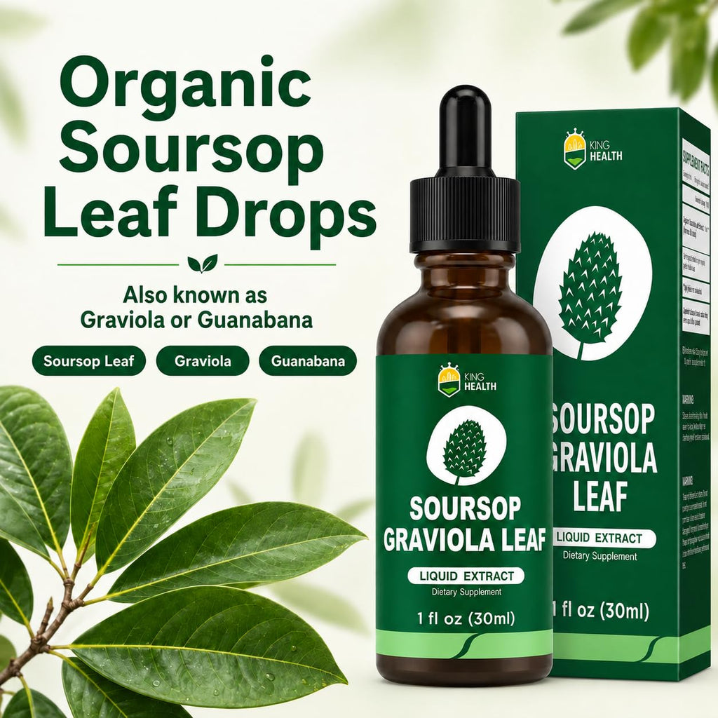KingHealth Organic Soursop Leaves Extract Drops