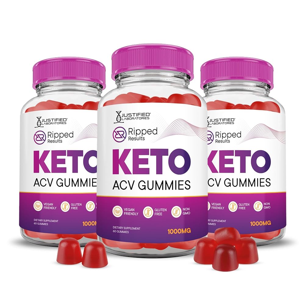 Justified Laboratories Ripped Results Keto Gummies 1000MG