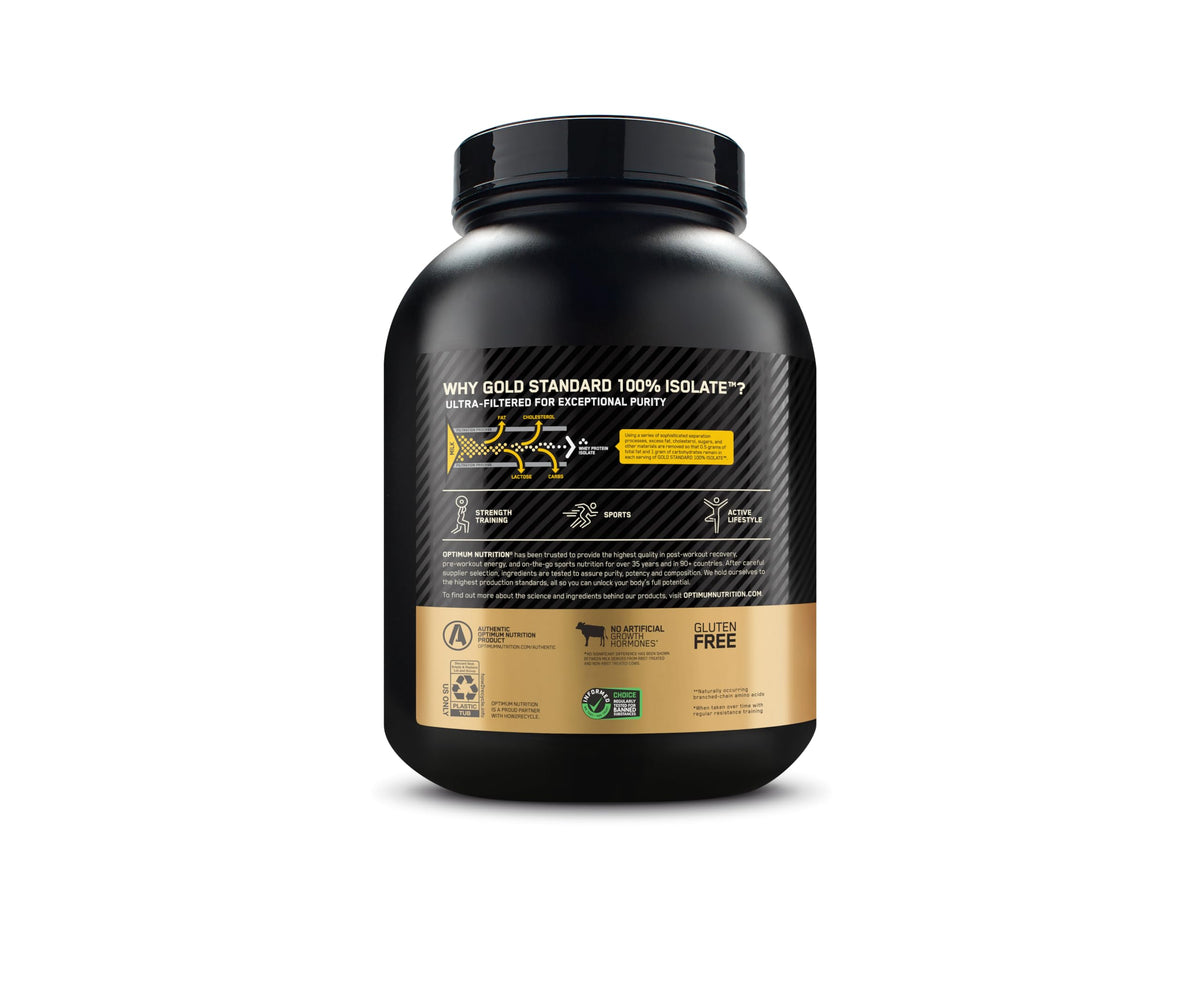 Optimum Nutrition Gold Standard 100% Isolate Whey Protein - 44 Servings - image 8