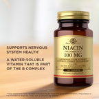 Solgar Niacin 100mg - 100 Tablets - image 5