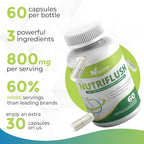 Generic NutriFlush Colon Support & Gut Cleanse Formula - 60 Capsules - image 6