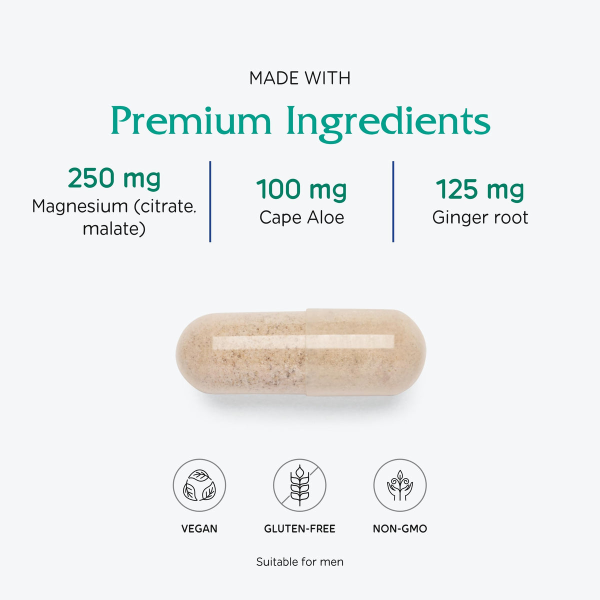 Vitanica LaxaBlend, Natural Laxative for Short-Term Use, Vegan, 60 - image 4