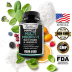 Hybrid Nutraceuticals MEGAV-1 Multivitamin with Probiotics - 90 Tablets - image 5