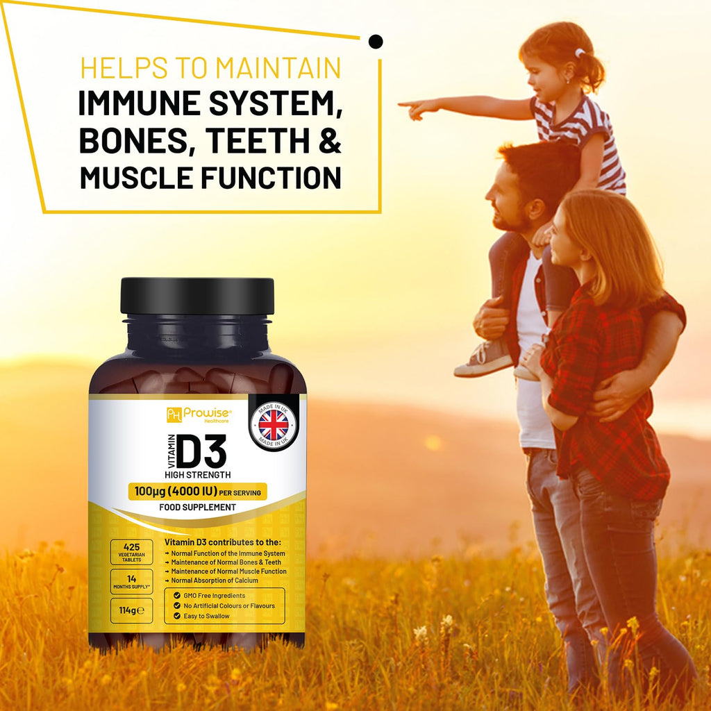 PH Prowise Healthcare Vitamin D3 4000 IU - 425 Tablets - image 5