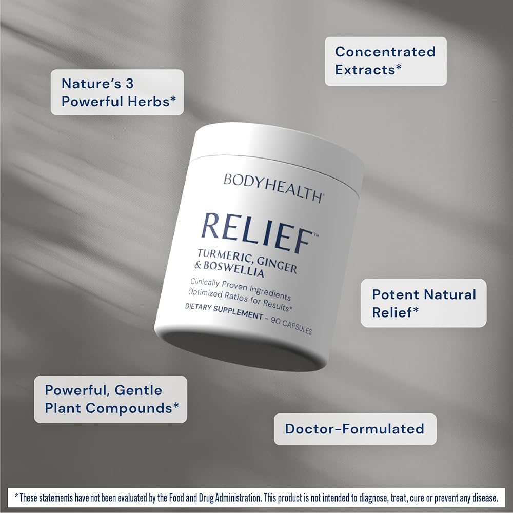 BodyHealth Inflam Relief Joint Supplement - 90 Capsules - image 3