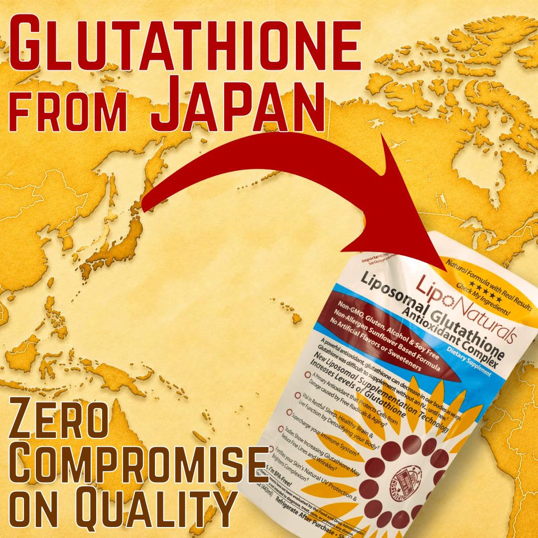 Lipo Naturals Liposomal Glutathione Liquid Immunity Formula - image 3