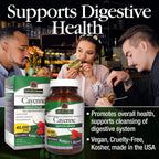 Nature's Answer Cayenne Pepper Powder Capsules - 90 Count - image 4