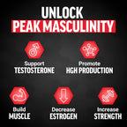 Force Factor Alpha King Immortal Testosterone Booster - 180 Capsules - image 2