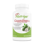 Nutriya Guanábana Graviola Soursop Antioxidant - 100 Vegetarian Capsules