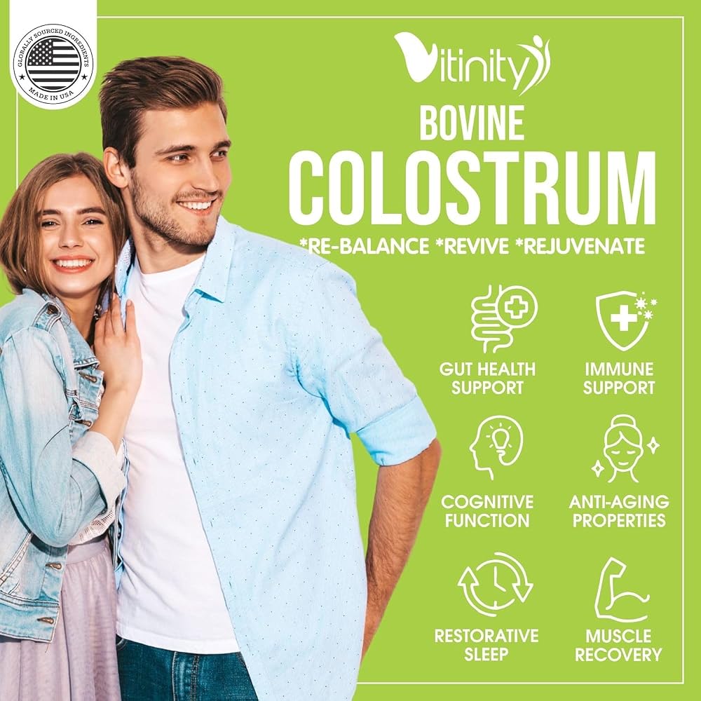 VITINITY Grass Fed Bovine Colostrum Powder