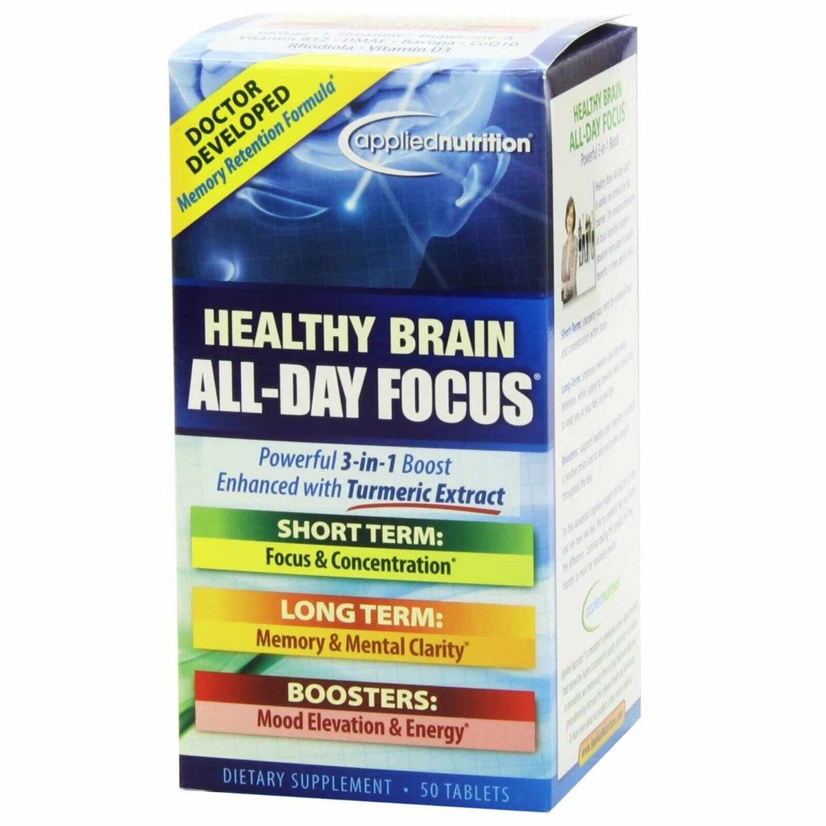 Lumintrail Nutrition Healthy Brain All Day Focus Turmeric Supplement - image 3