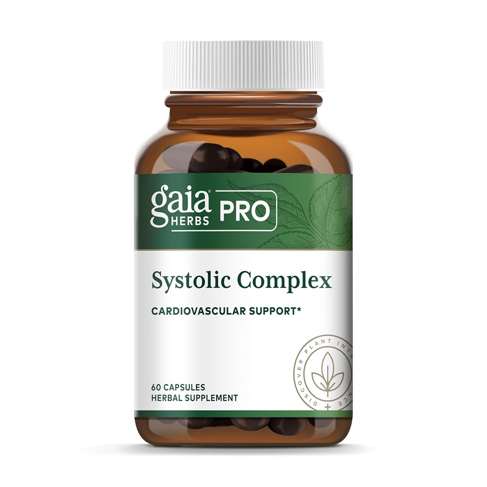 Gaia Herbs PRO Systolic Complex Cardiovascular Support - 60 Capsules