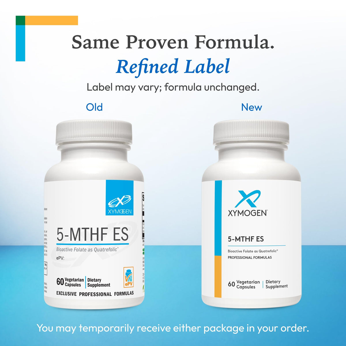 XYMOGEN 5-MTHF ES Folate Supplement - 60 Capsules - image 3