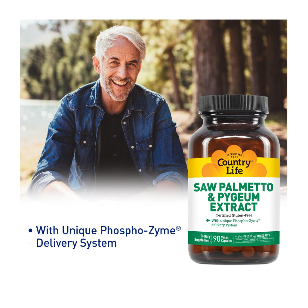 Country Life Saw Palmetto & Pygeum Extract - 90 Vegan Capsules - image 9